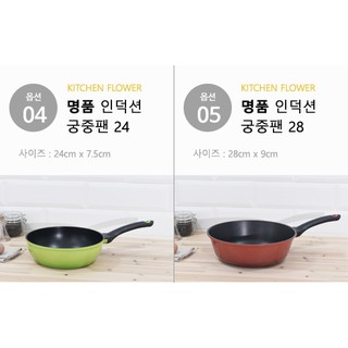 Chảo từ chống dính Kitchen Flower NY-2394 - 28cm