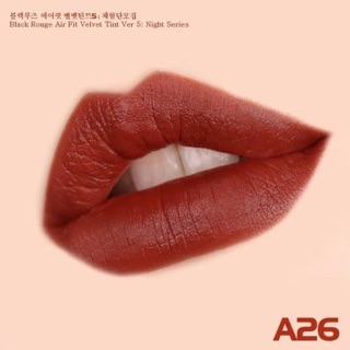 black rouge A23 đỏ cam cháy