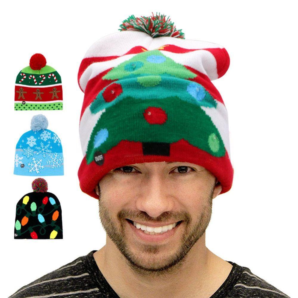 SUMU Mũ beanie Giáng Sinh Vui Nhộn Cho Người Lớn Và Trẻ Em