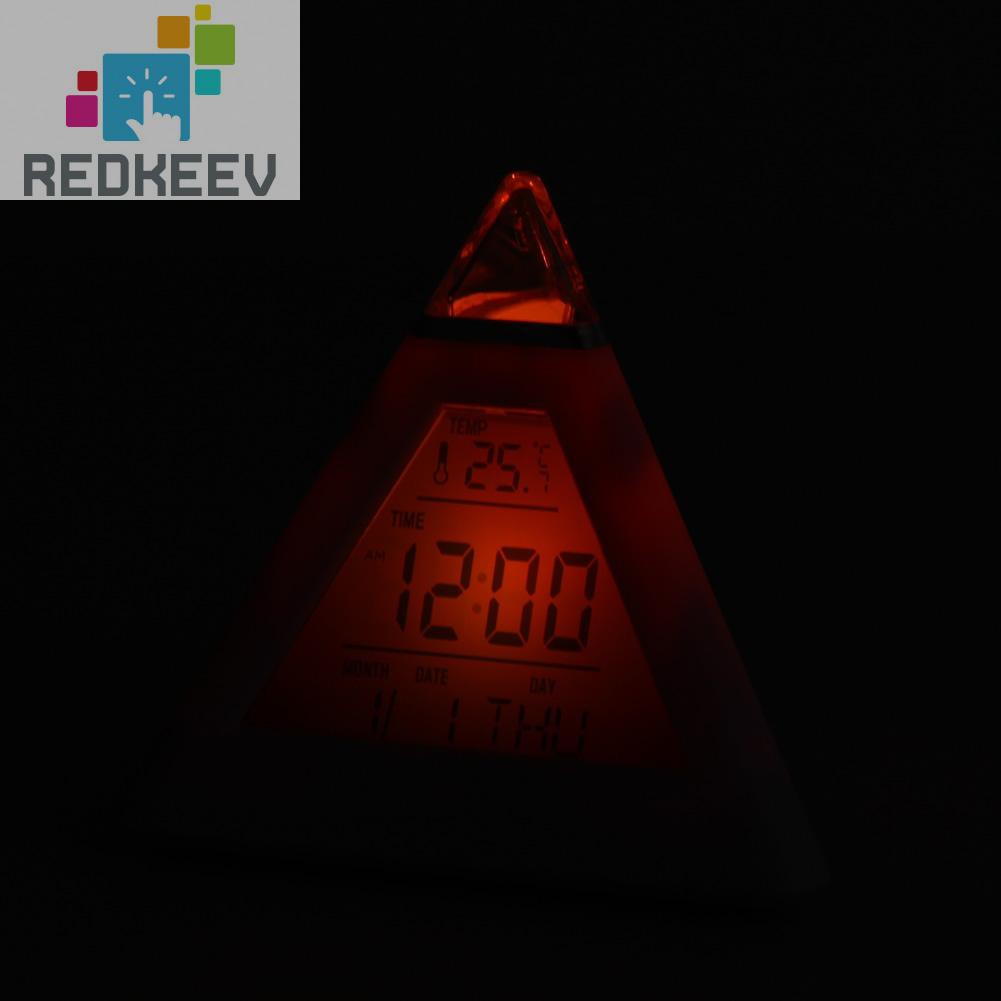 Đồng Hồ Báo Thức Kỹ Thuật Số 7 Đèn Led Redkeev 1.13