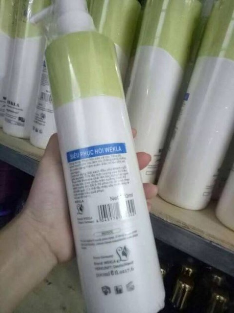 SIÊU PHỤC HỒI VÀ BẢO VỆ TÓC WEKLA ĐỨC 500ml