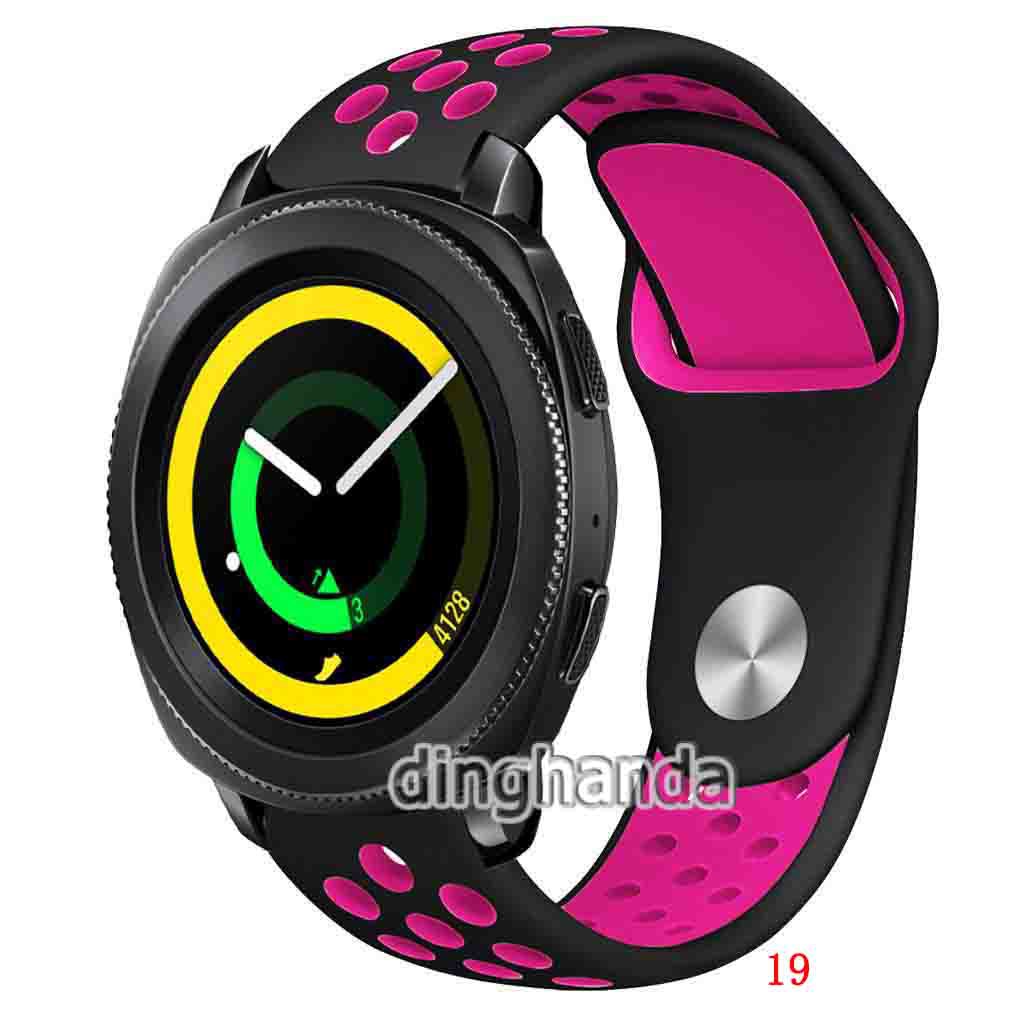 Dây đeo bằng silicon mềm cho đồng hồ thể thao Samsung Gear Sport S4
