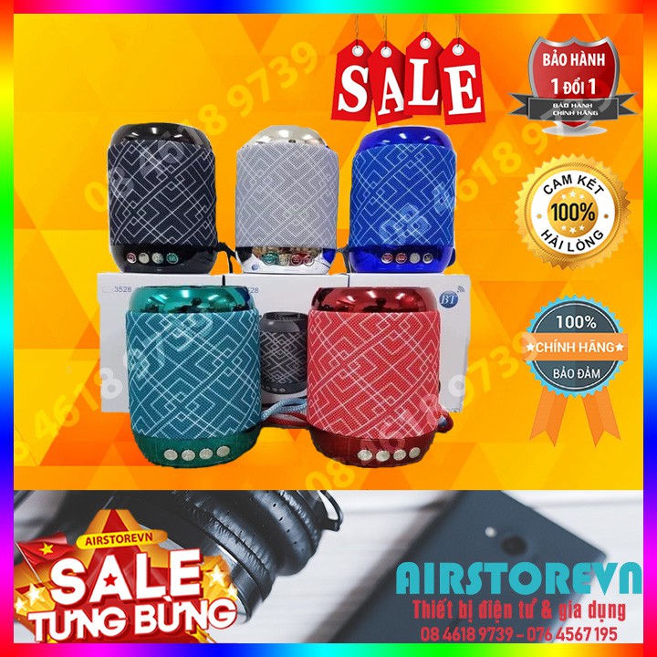 Loa bluetooth KL-3528 có khe đỡ điện thoại - Màu bất kì- Hàng chính hãng Luna Outlet
