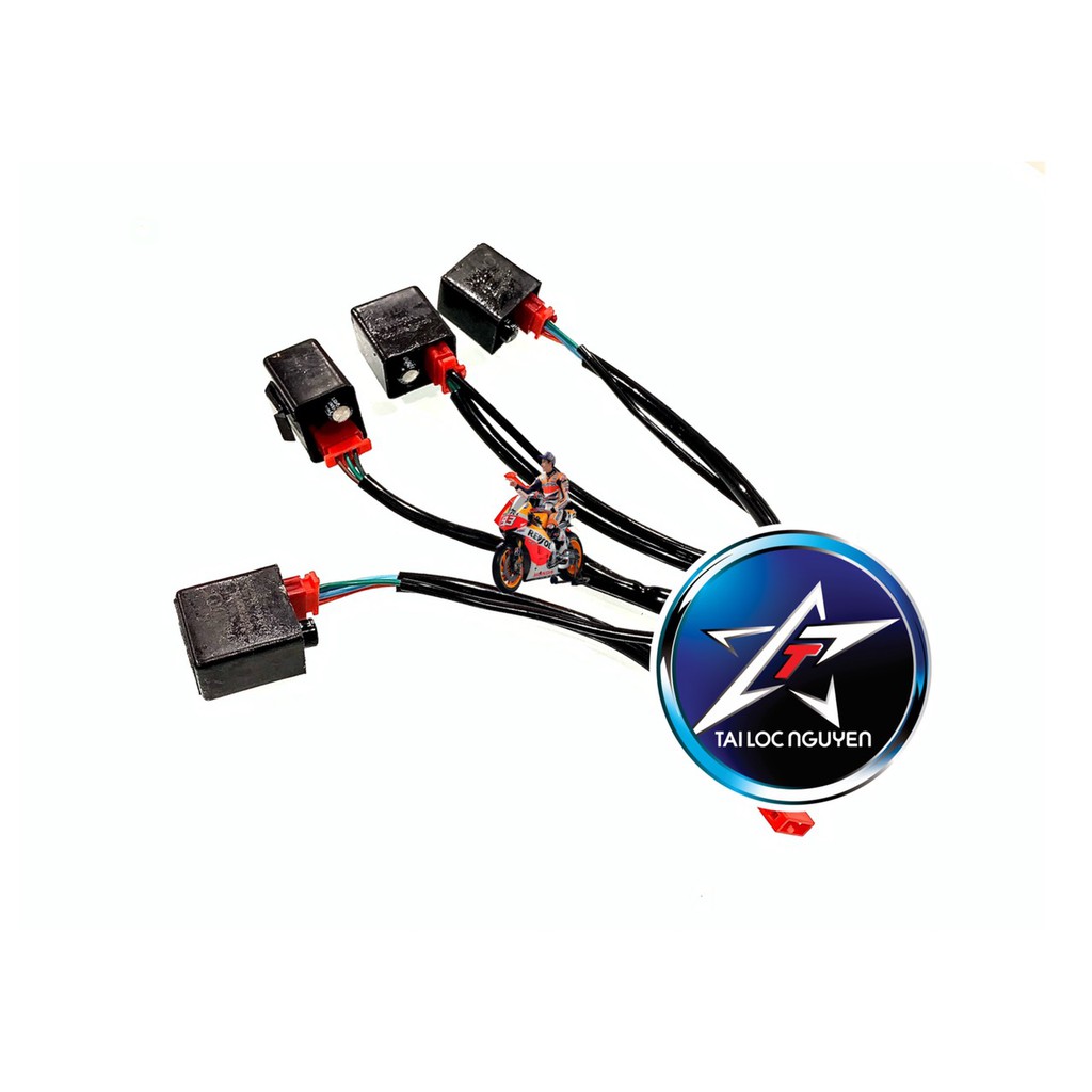 FULL BỘ MẠCH HAZZARD SEIDO CHO XE MÁY CÁC LOẠI