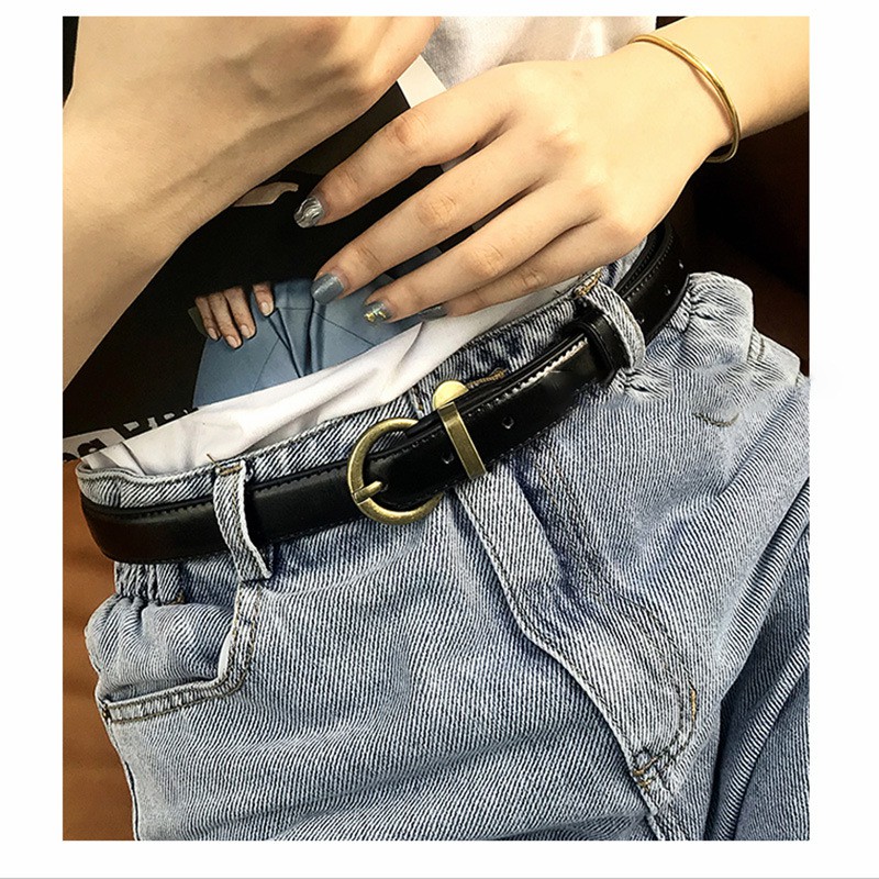 Thắt lưng nữ 2,5cm KIM ĐỒNG