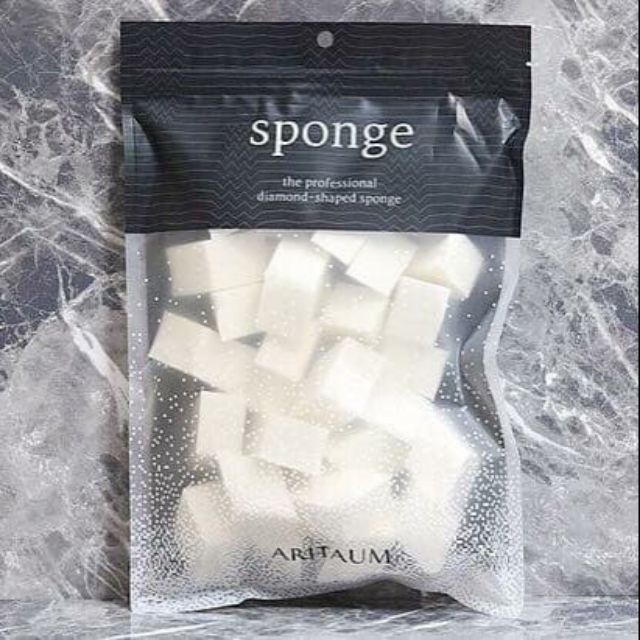 ☁ Mút Trang Điểm ARITAUM The Professional Diamond Shaped Sponge ☁

🔜 Bịch 30 miếng mút nhỏ