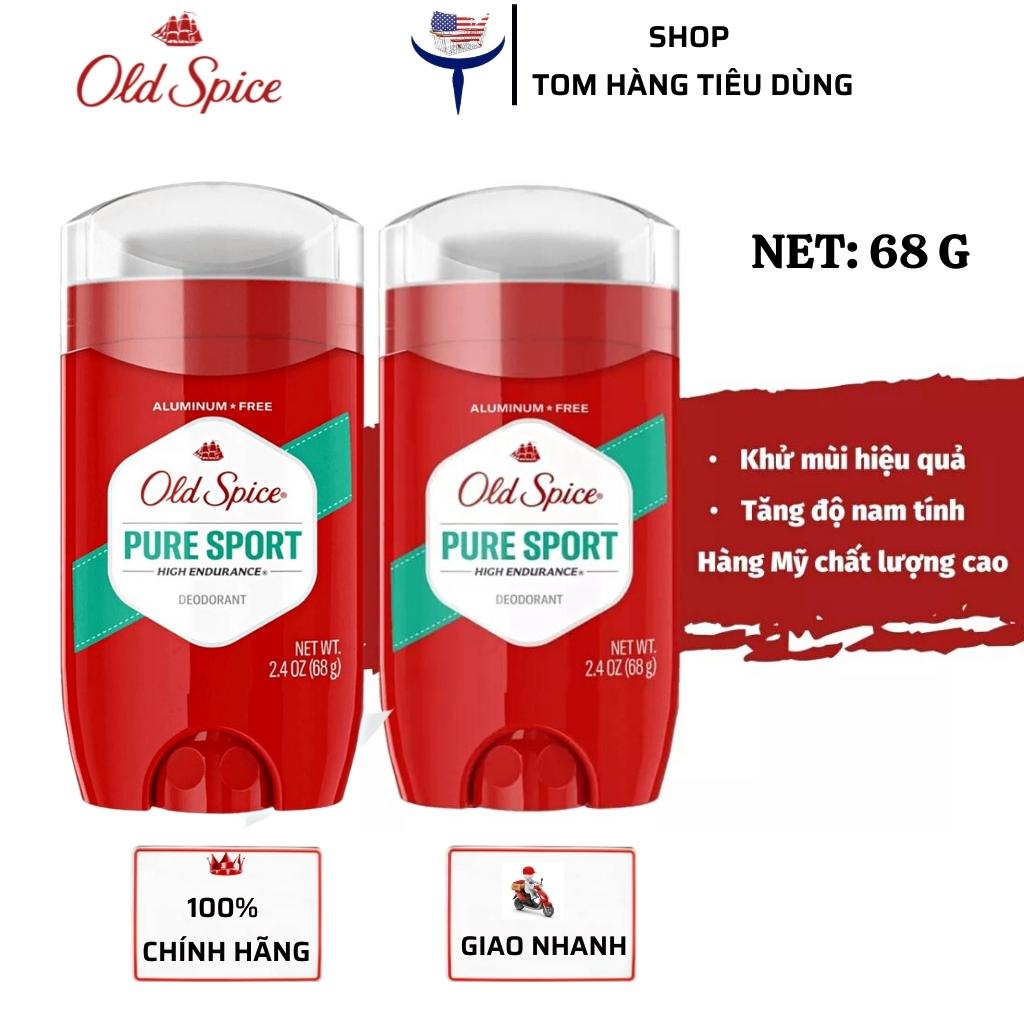 Lăn sáp khử mùi buồm đỏ Old Spice Pure Sport 68gr