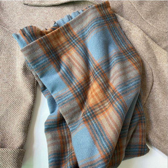 Khăn len choàng cổ chất len dệt mịn, khăn quàng cổ giữ ấm mùa đông cho nam nữ