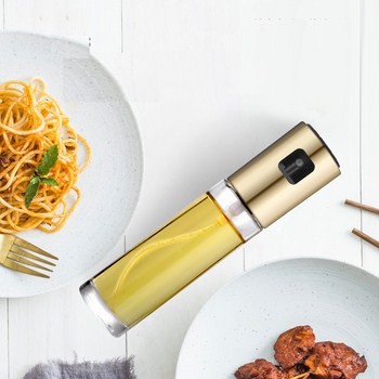 [FREESHIP] Chai Xịt Thủy Tinh Đựng Dầu 100ml Giúp Món Nướng Thơm Ngon Và Không Bị Khô.