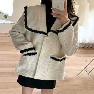 (Order) Áo khoác dạ thủy thủ