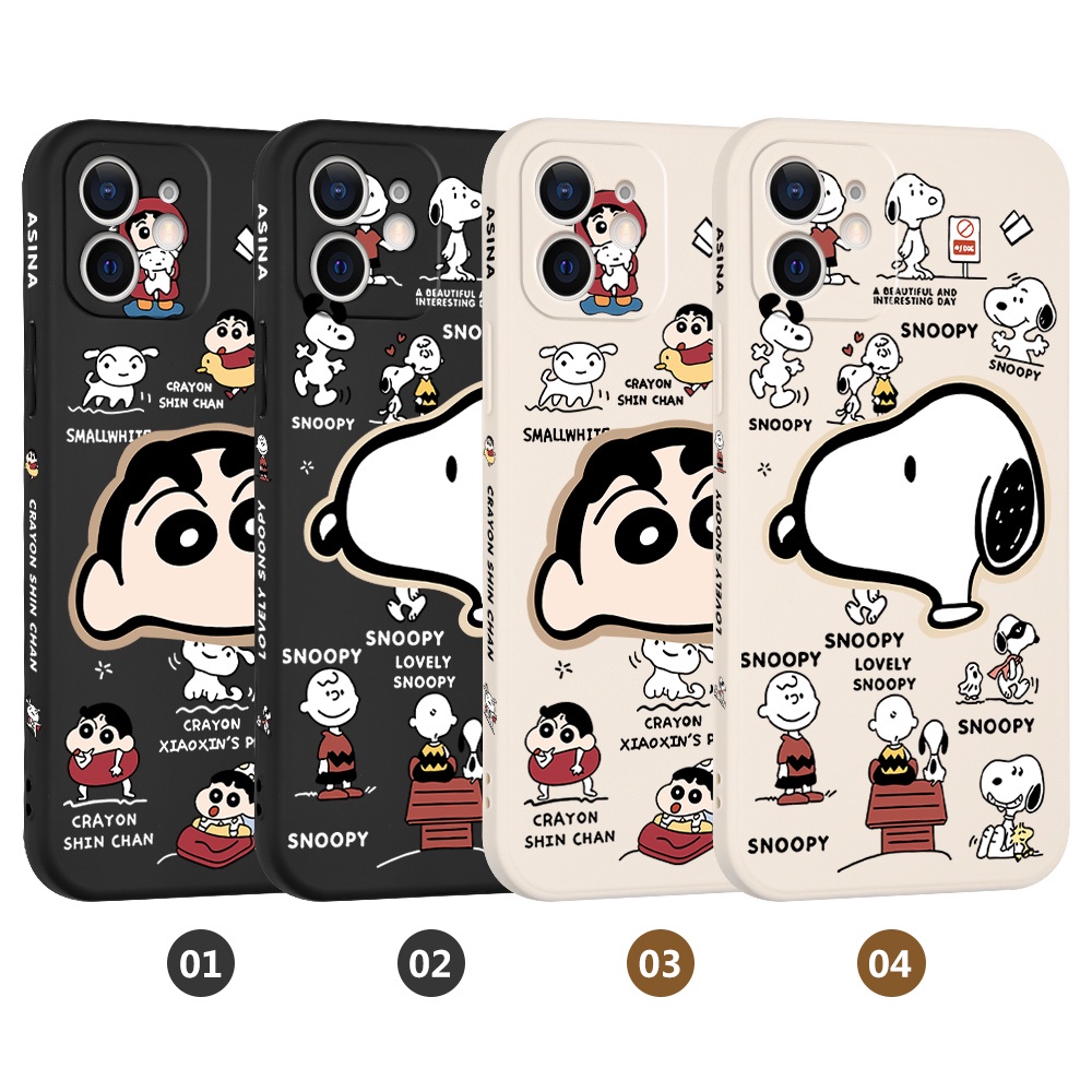 Ốp Điện Thoại In Hình Snoopy*K053 Cho iPhone 7 Plus 8 Plus iPhone XR 6 6S Plus iPhone 7 8 SE X XS MAX