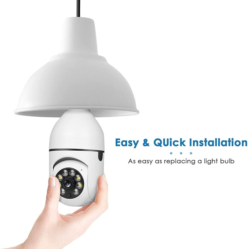 Camera giám sát không dây hình bóng đèn 1080P