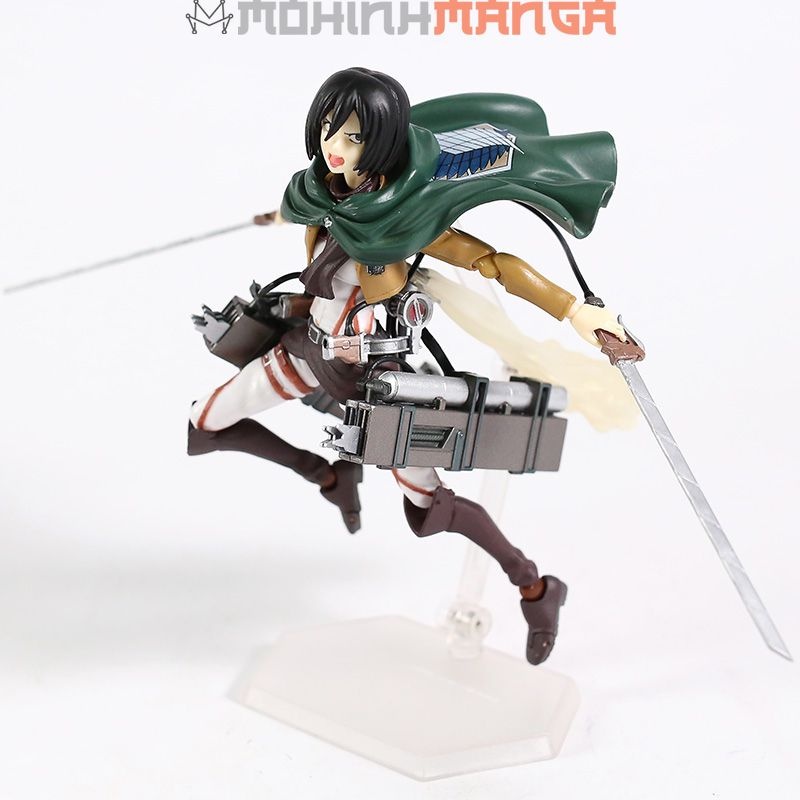 Mô hình figma Attack on titan 207 Eren Yeager 213 Levi 203 Mikasa Nendoroid Đại chiến titan đội trinh sát