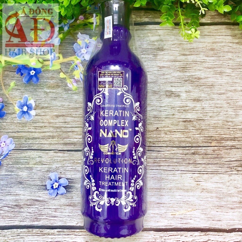 [Chính hãng] [Siêu rẻ] Keratin Nano Complex phục hồi kẹp thẳng chính hãng mẫu mới nhất 2020 1000ml