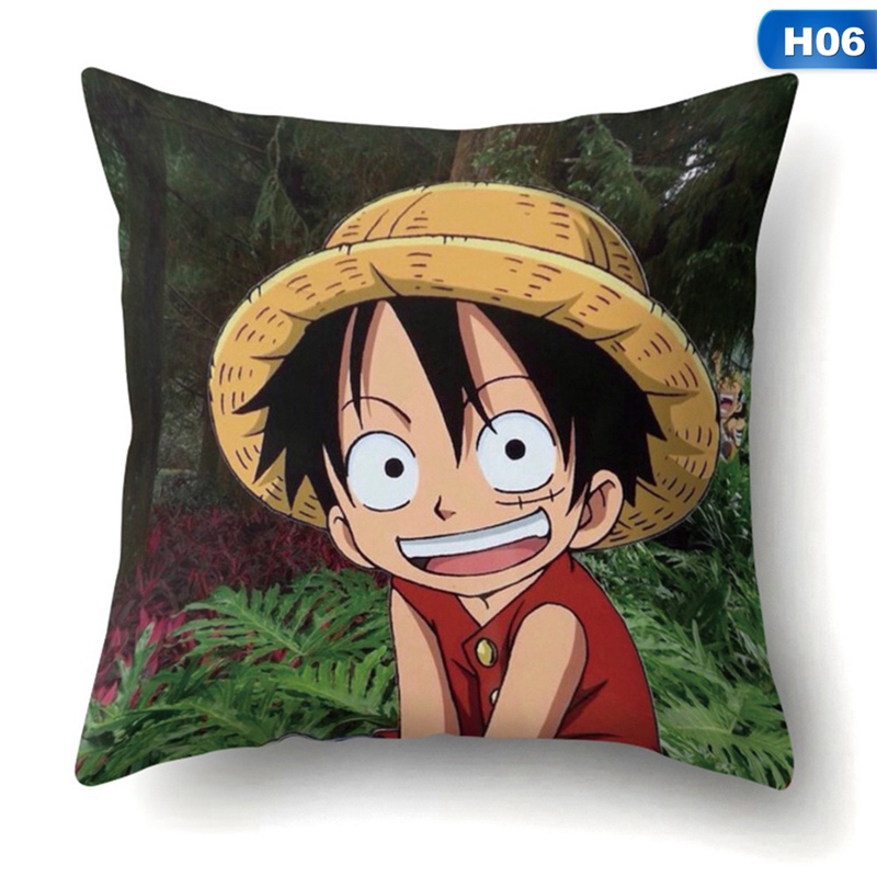 Vỏ Gối In Hình Nhân Vật Luffy Trong One Piece