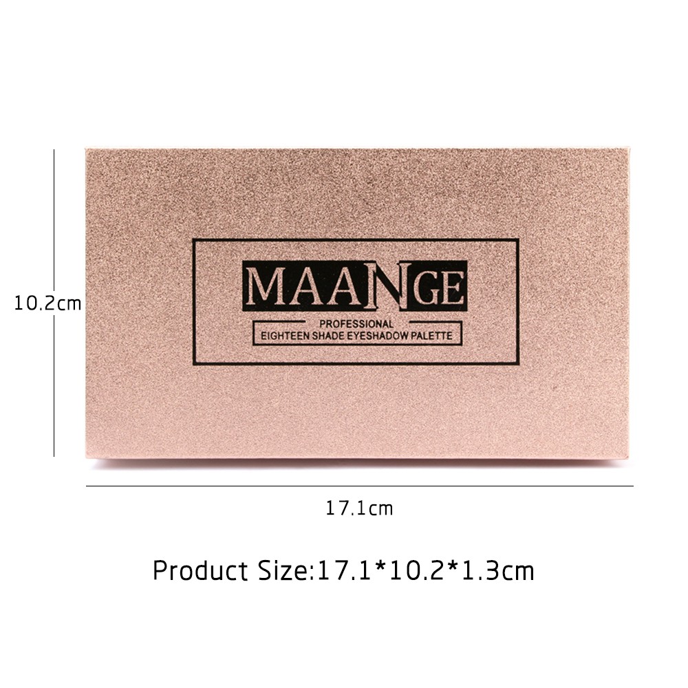 MAGEFY Bảng phấn mắt có phấn má hồng sáng bóng 18 màu trangBảng Phấn Mắt  Lì / Nhũ Kháng Nước Lâu Trôi | BigBuy360 - bigbuy360.vn