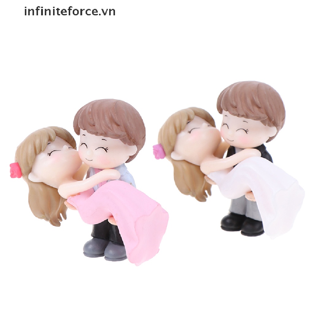 1 Bộ Mô Hình Cặp Đôi Mini Trang Trí Tiểu Cảnh DIY