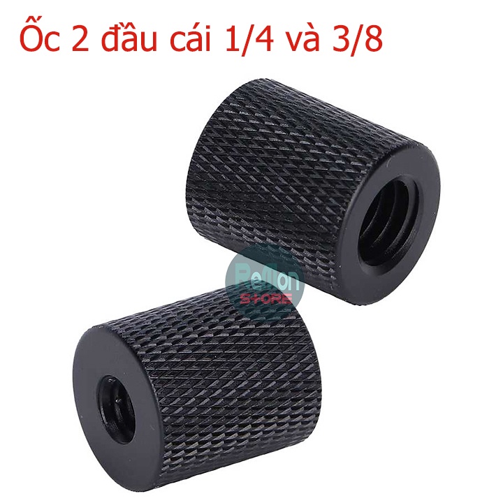 Đủ loại Ốc vít 1/4 và 3/8 mount Micro ngàm Hotshoe chân Flash cho tripod chân máy gimbal monopod