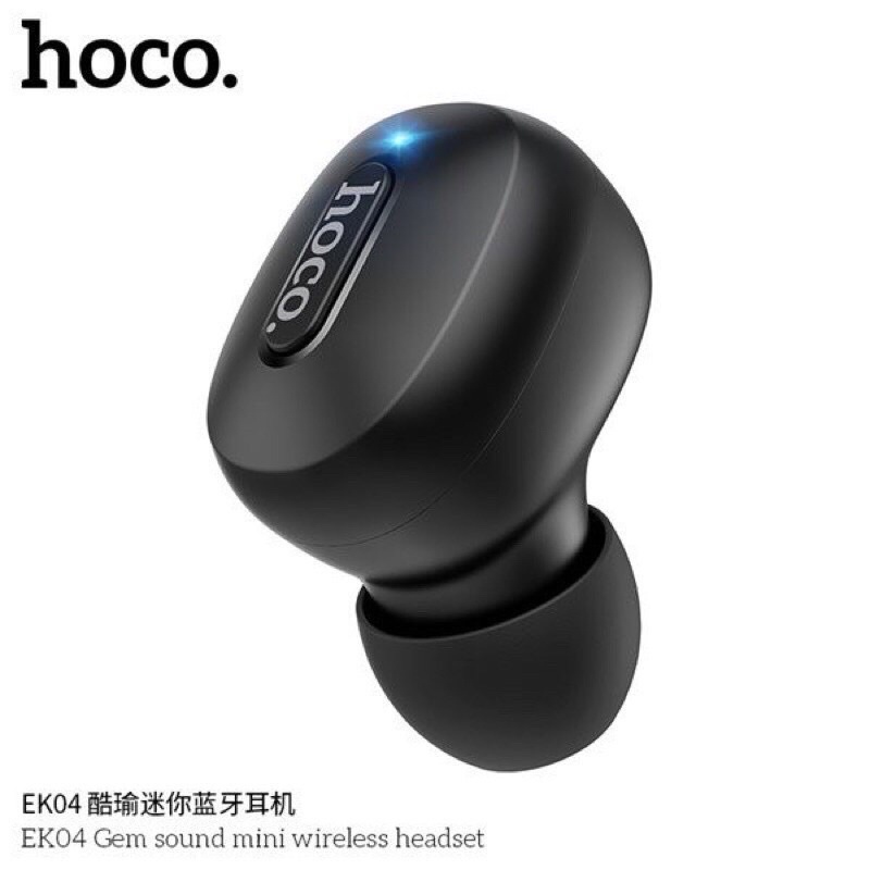 ✔HÀNG CHÍNH HÃNG✔Chống ồn/Chống nhiễu-Tai nghe bluetooth 1 bên tai V5.0 Hoco EK04-Chơi game-Đàm thoại-cho mọi thiết bị