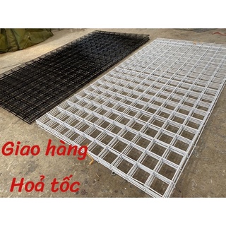 Lưới sắt sơn tĩnh điện trắng đen treo đồ treo phụ kiện,phên treo đồ các kích cỡ
