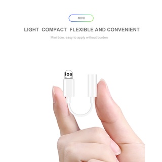 Cáp chuyển đổi lightning 3.5mm dành cho Iphone 12
