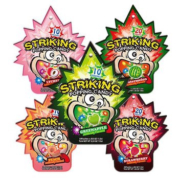 Kẹo Nổ Vị Striking Popping Candy