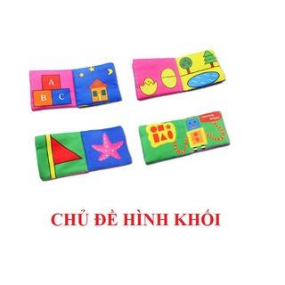 Đồ chơi Sách vải cho trẻ sơ sinh (Cùng con)