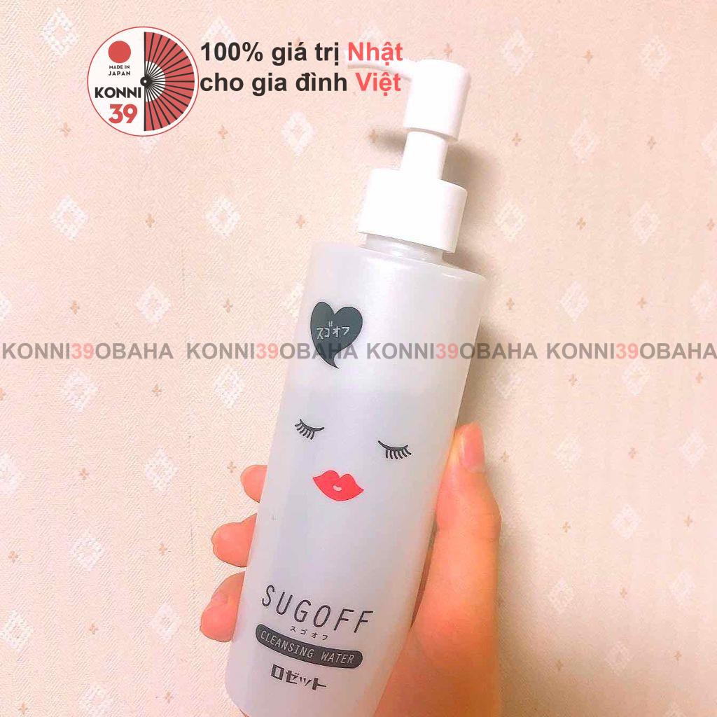 Nước tẩy trang Rosette SUGOFF 200ml