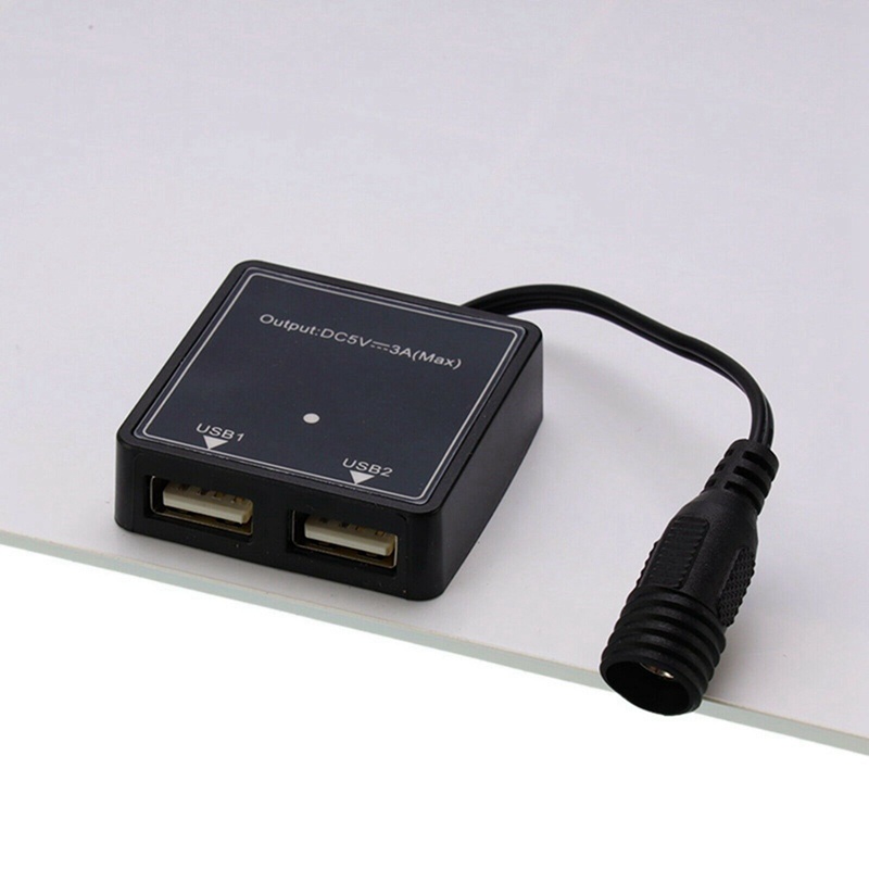 Tấm pin năng lượng mặt trời 1X300W 12V hai cổng USB/DC cho xe hơi