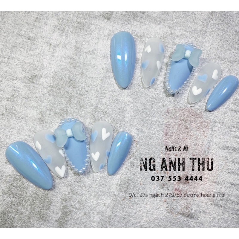 Móng giả charm nơ hàn