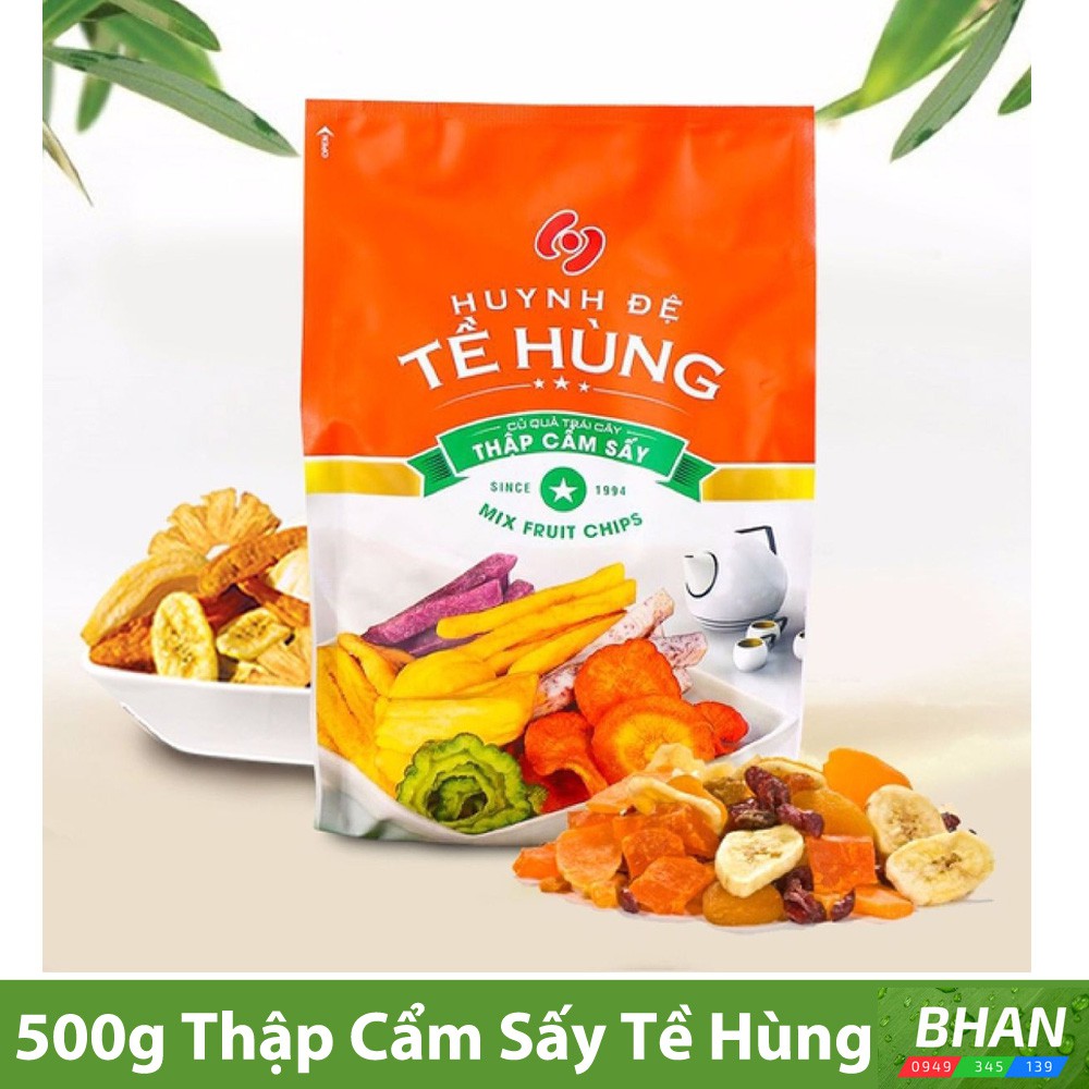 Trái cây sấy thập cẩm Tề Hùng 500g