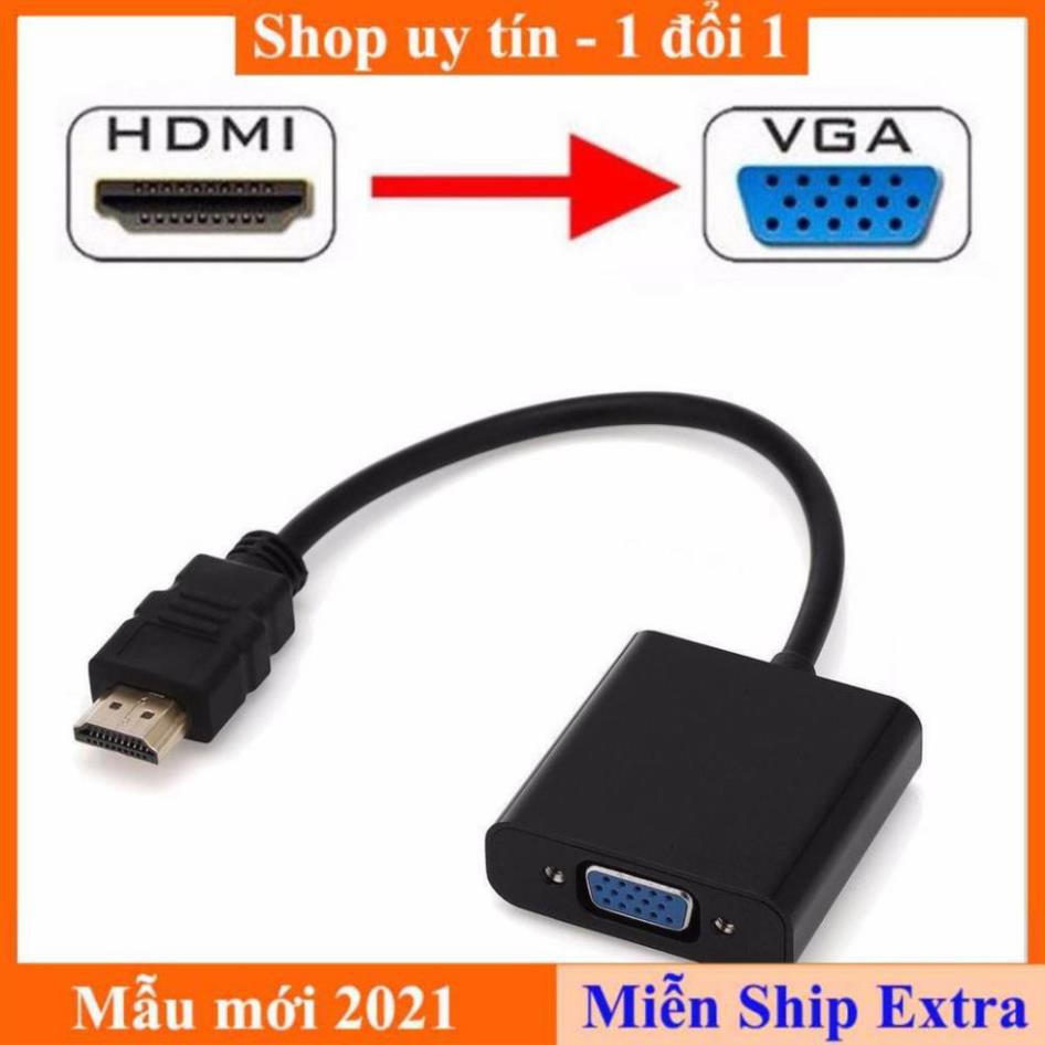 [ Xả kho tết] Đầu chuyển hdmi,Chuyển đổi HDMI sang VGA - bảo hành uy tín 1 đổi 1 - Bảo hành 12 tháng