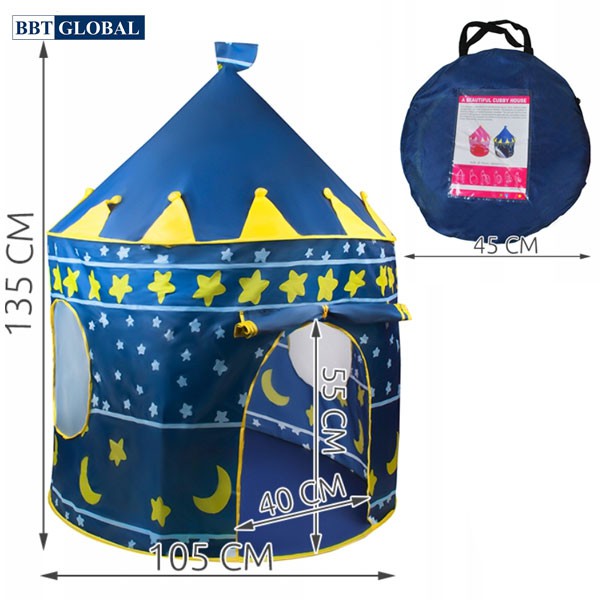 Nhà bóng công chúa hoàng tử lâu đài cổ tích BBT GLOBAL 520