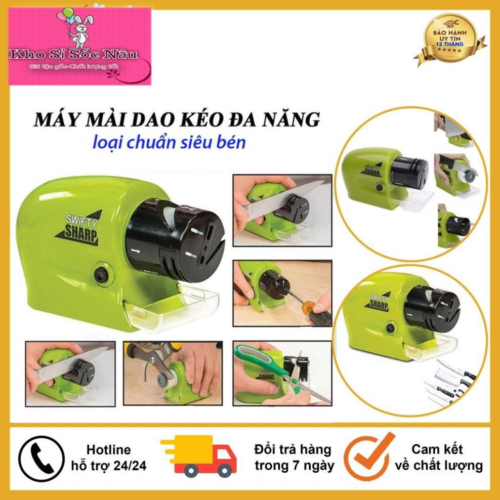 Máy Mài Dao Kéo Swifty Sharp Chạy Bằng Pin Đa Năng Tiện Dụng Cho Căn Bếp