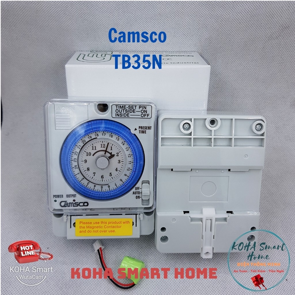 Timer công tắc hẹn giờ Camsco - TB35N