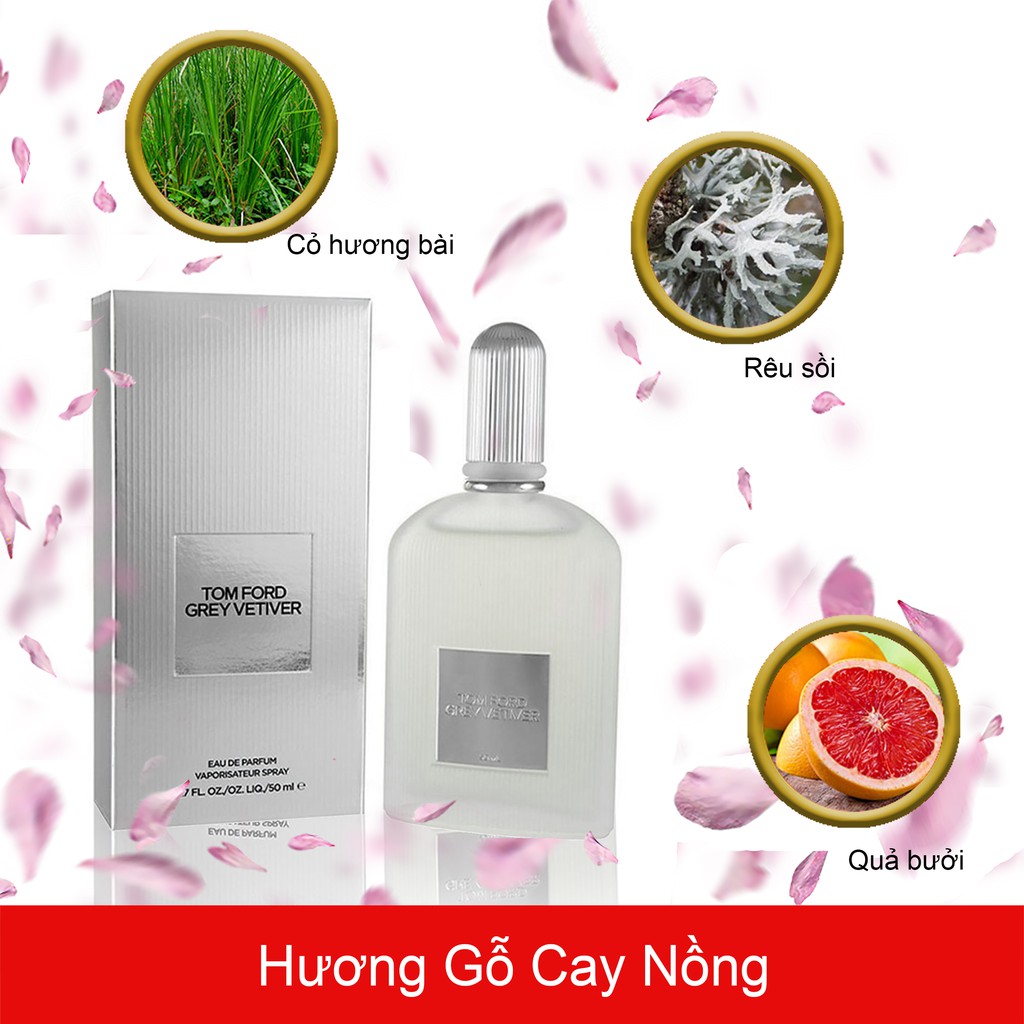 Nước Hoa Nam Tom Ford Grey Vetiver Chai 10ml | WebRaoVat - webraovat.net.vn