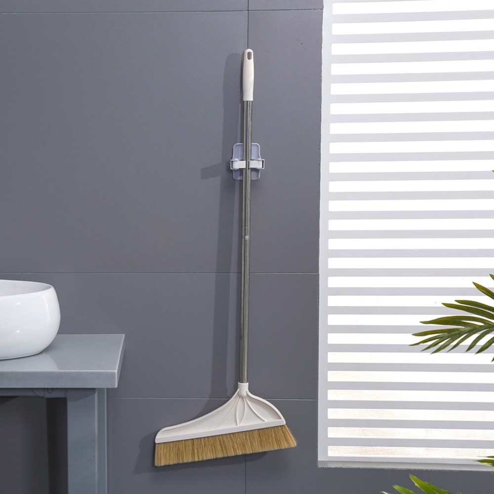 Giá Đỡ Chổi/Cây Lau Nhà Gắn Tường Tự Dính Có Thể Tái Sử Dụng Cho Nhà Bếp