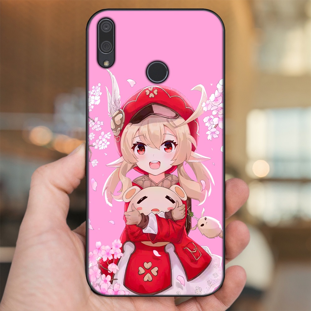 Ốp lưng Huawei Y9 2019 viền đen in hình Klee Genshin Impact