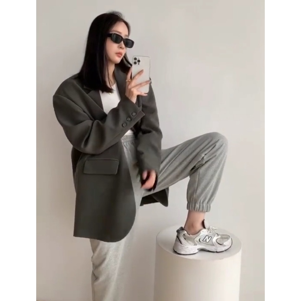 Sẵn Đen XS-S(Hàng dày Đẹp)Ảnh thật 5 hình cuối-2W442.Áo blazer thời trang phong cách Hàn Quốc | BigBuy360 - bigbuy360.vn