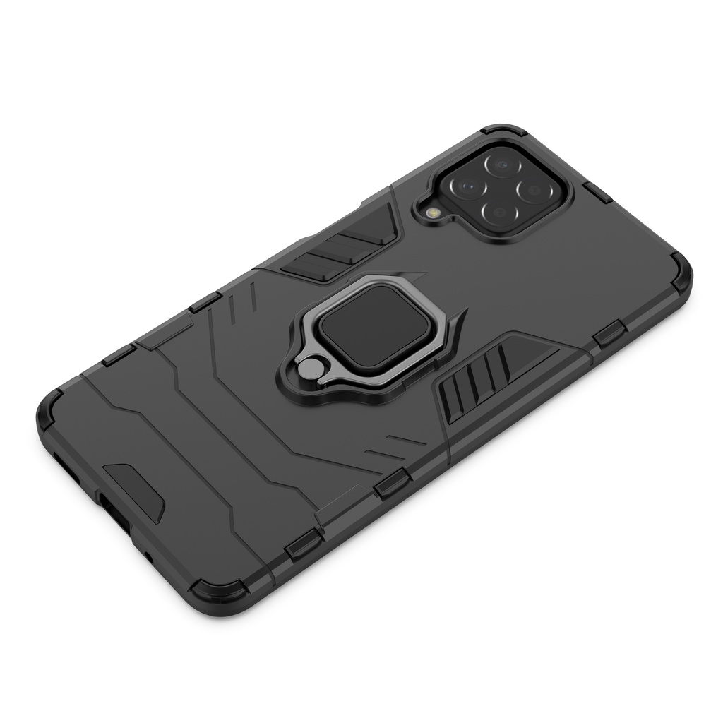 Ốp lưng Samsung M53 5G Iron Man Iring chống sốc giá đỡ kiêm nhẫn hút ô tô siêu bền