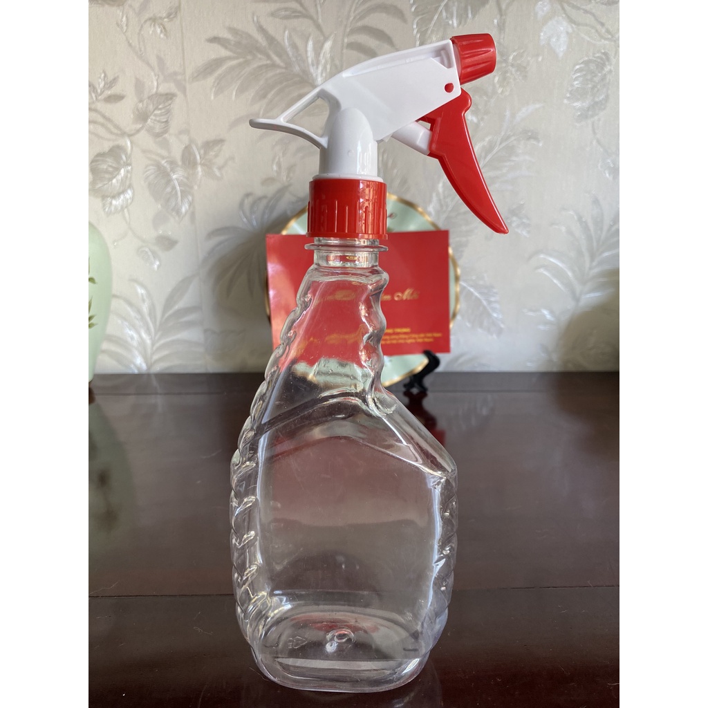 Chai xịt 500ml nhựa trong