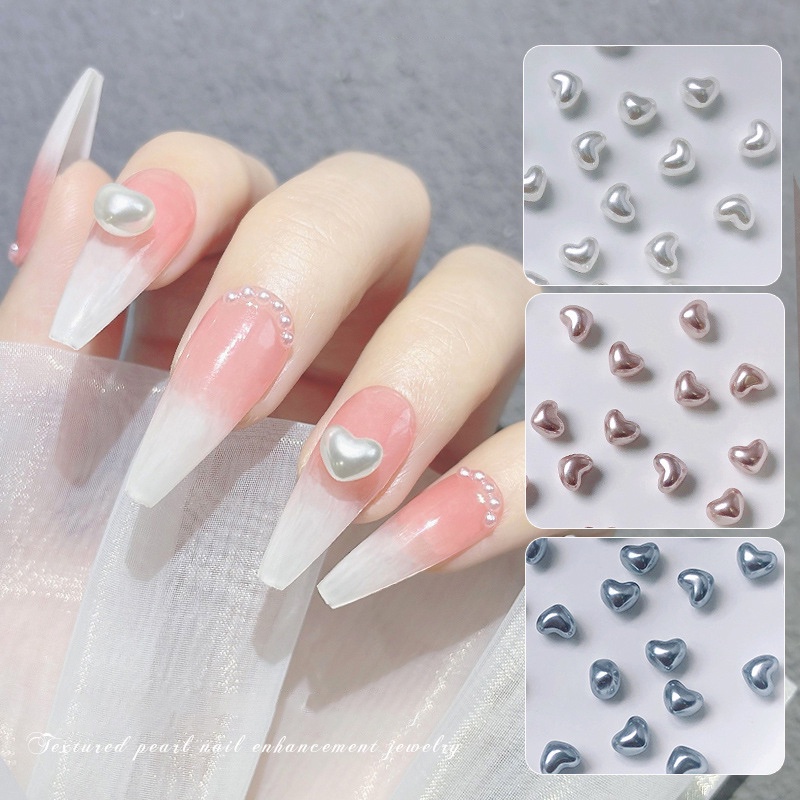 Hộp 20 Phụ Kiện Trang Trí Móng Tay 3D Mẫu Mới 2022