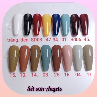 sơn gel,sơn móng tay Angels chai 15ml sale