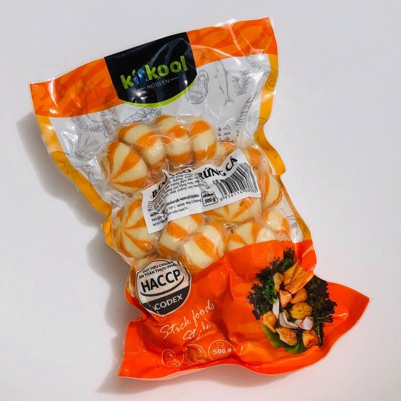 Viên Bánh Bao Trứng Cá Nhím túi 500g