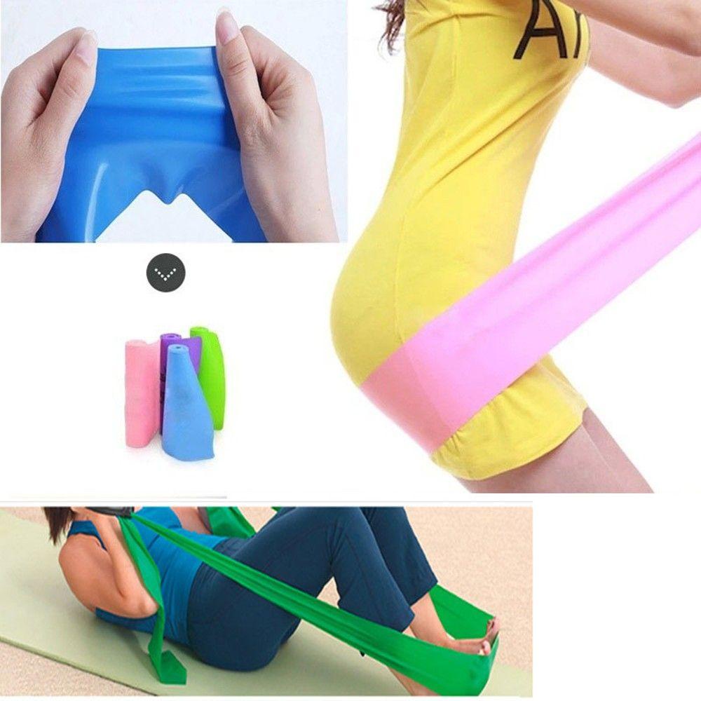 Dây Cao Su Co Giãn 1.5m Hỗ Trợ Luyện Tập Yoga / Thể Hình