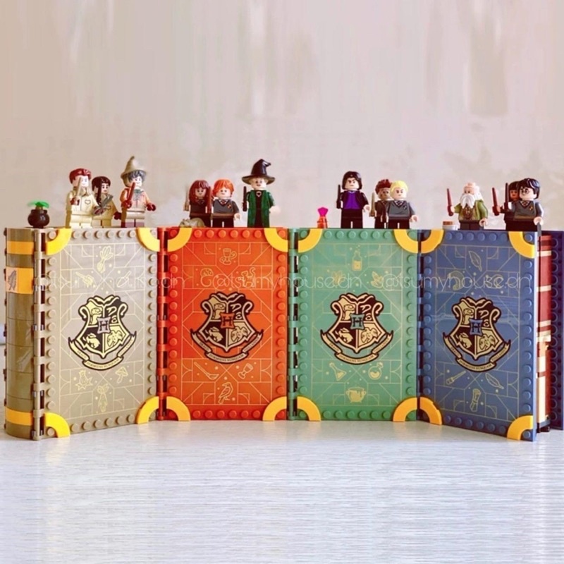 Đồ chơi xếp hình mô hình lắp ráp Quyển Sách Lớp Học Huyền Bí Harry Potter NonLego Nanoblocks