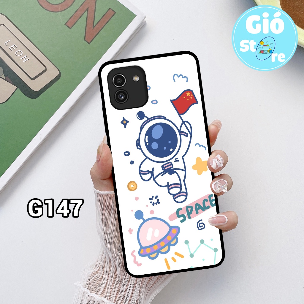 Ốp lưng Samsung Galaxy A03 / A04 hình vũ trụ,phi hành gia,dễ thương – ốp chống trầy,chống va đập,giá rẻ