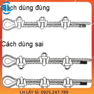 Ốc Siết Cáp INOX 304 ( Bịch 5 cái ) capthepgiasi