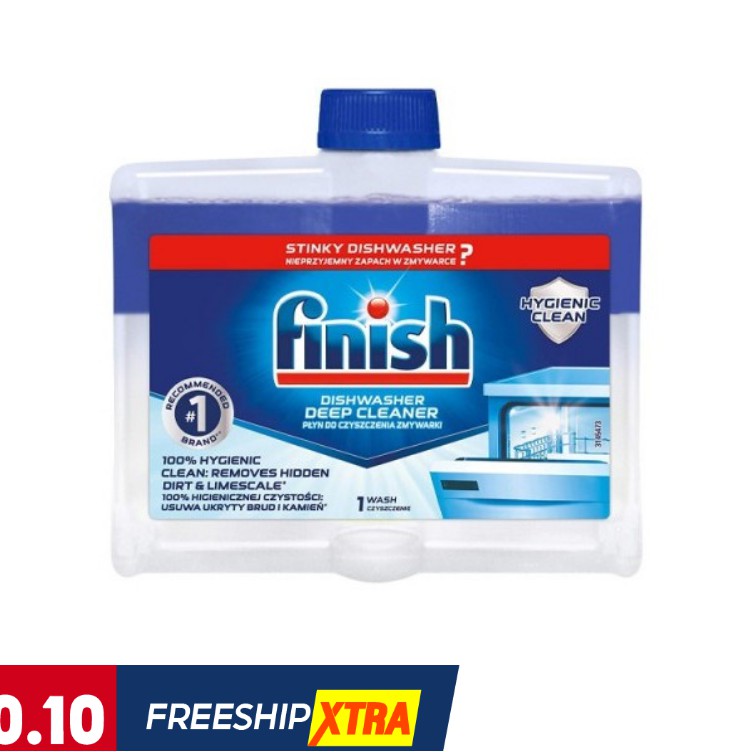Dung dịch vệ sinh máy rửa bát Finish  250 ml