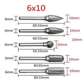 Bộ 5 đầu mũi mài khắc lũa hợp kim